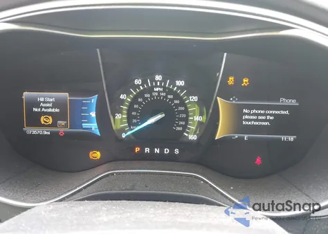 2016 Ford Fusion Se из США, поврежденный, VIN 1FA6P0H7XG5121550